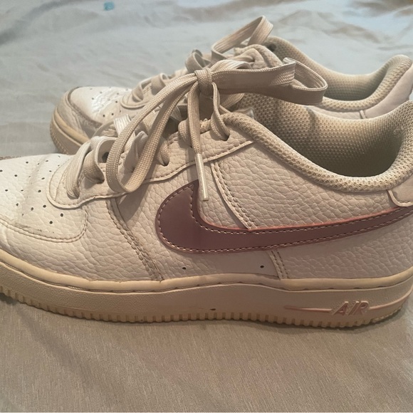 Nike Shoes - White and Pink Air Forces